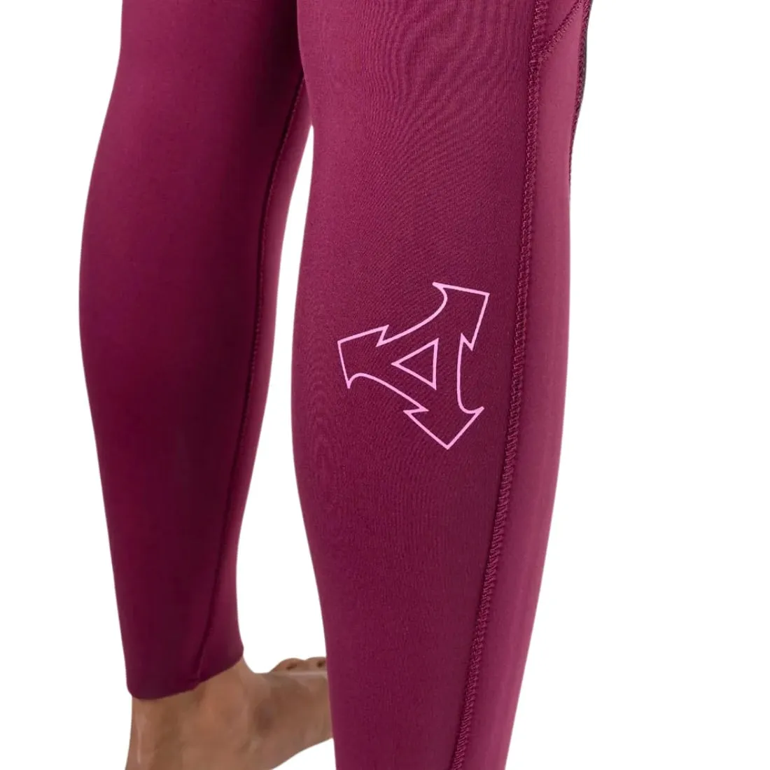 Xcel Womens 3/2mm Comp Chest Zip Fullsuit Wetsuit - Plum