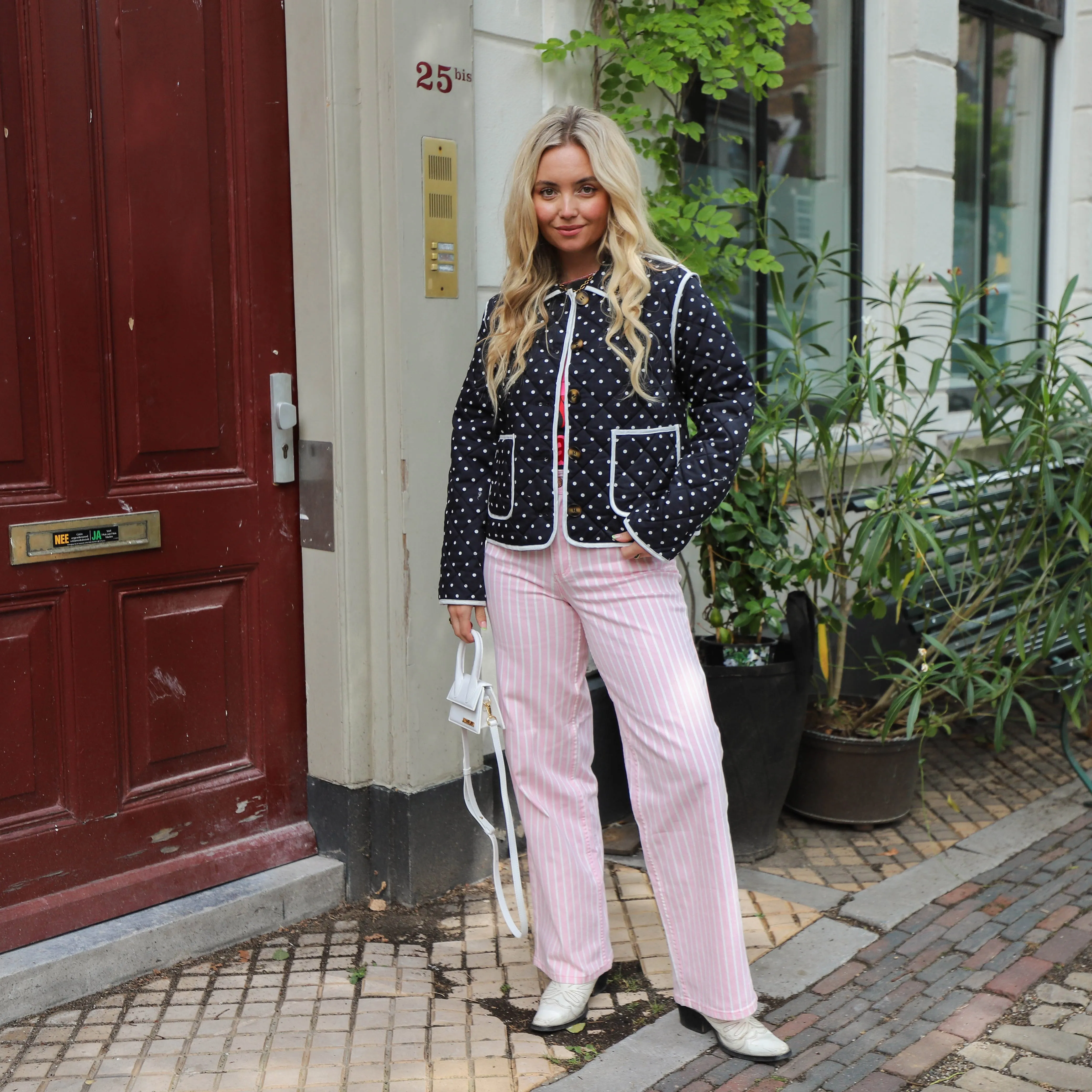 YAS Leonora jeans rose