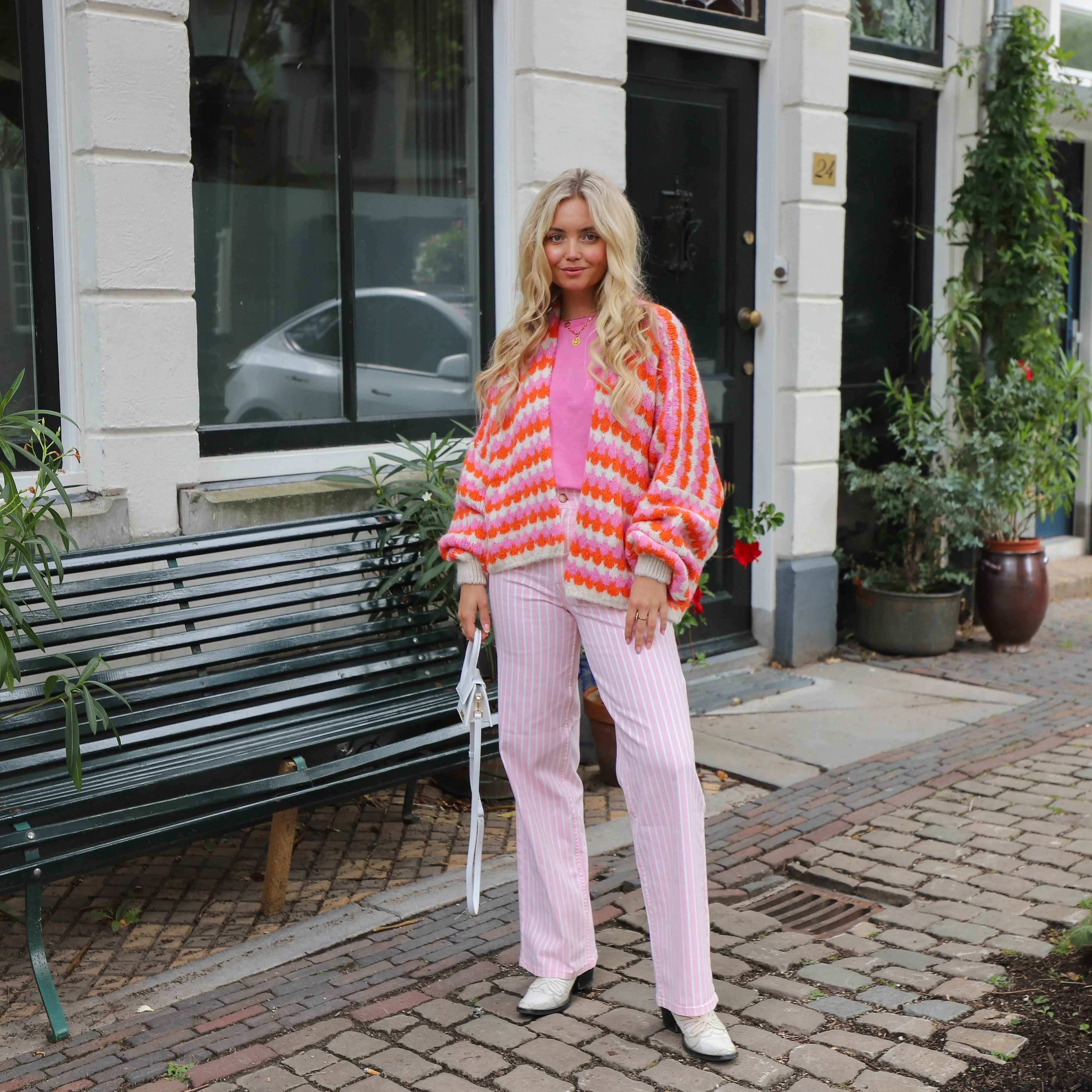 YAS Leonora jeans rose
